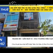Cho thuê tòa nhà MỚI Mặt Tiền Gò Dầu Q.Tân Phú 160m²,7TẦNG - GẦN NGÃ TƯ